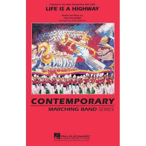 Life Is A Highway Marching Band 3-4 Score/Parts