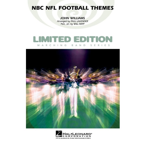 Nbc Nfl Football Themes Marching Band 3-4 Score/Parts