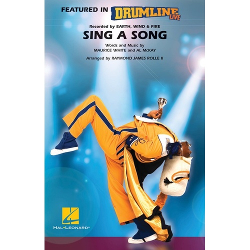 Drumline Live - Sing A Song 4 (Music Score/Parts)