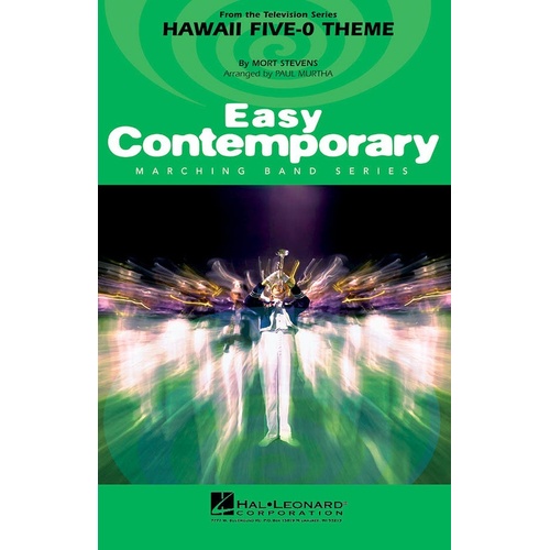 Hawaii Five O Theme Marching Band (Music Score/Parts)