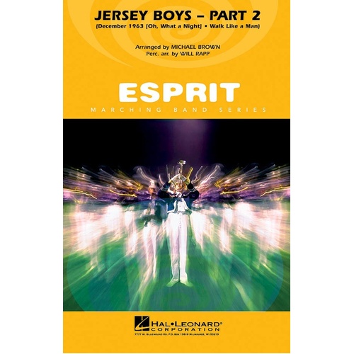 Jersey Boys Part 2 Marching Band 3 Score/Parts