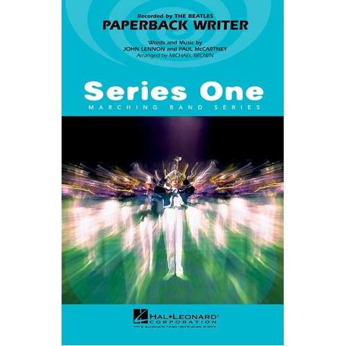 Paperback Writer Marching Band 2 Score/Parts (Pod) (Music Score/Parts)