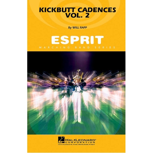 Kickbutt Cadences V2 Marching Band 3 (Music Score/Parts)