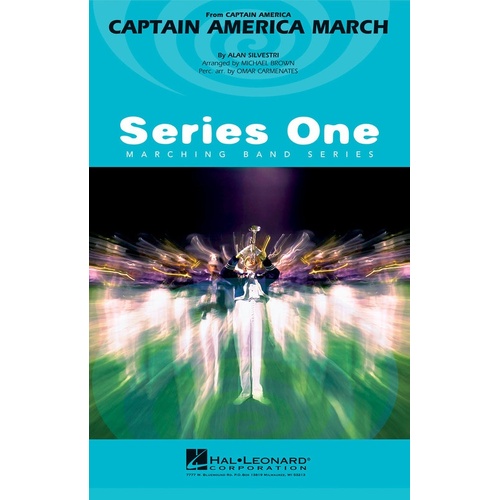 Captain America March Marching Band 2 Score/Parts