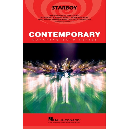 Starboy Marching Band 3-4 Score/Parts