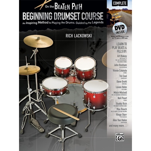 On The Beaten Path Drumset Complete Book/DVD