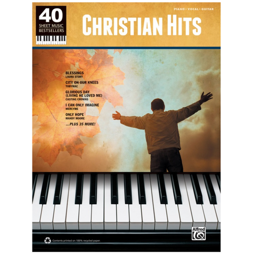 40 Sheet Music Bestsellers Christian Hits PVG Collection