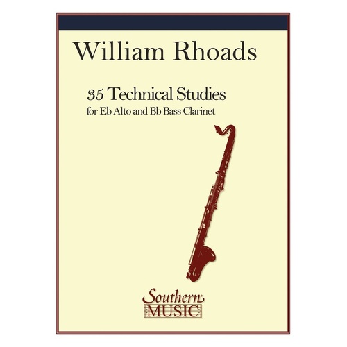 Technical Studies 35 Alto clarinet Bass clarinet (Softcover Book)