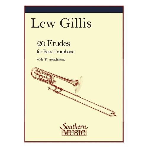 20 Etudes For Bass Trombone (Pod) (Softcover Book)