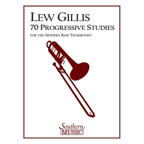 70 Progressive Studies Modern Bass Trombonist (Pod) (Softcover Book)