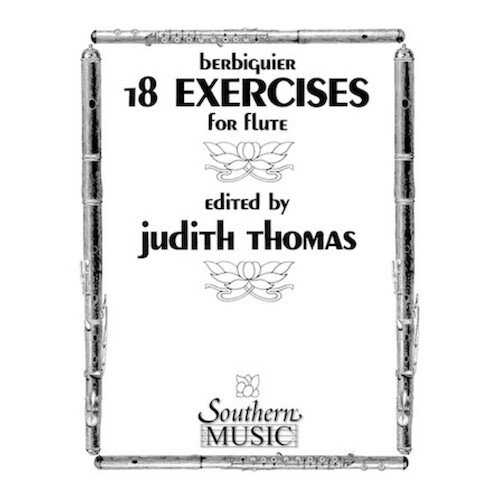 Berbiguier - 18 Exercises For Flute (Pod)