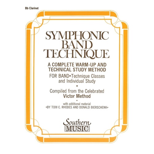 Symphonic Band Technique Clarinet (Softcover Book)