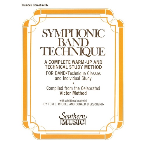 Symphonic Band Technique Cornet / Trumpet (Softcover Book)