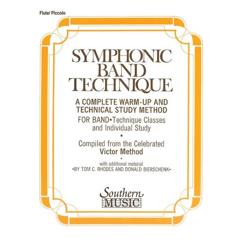 Symphonic Band Technique Flute / Piccolo (Softcover Book)