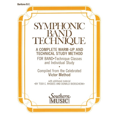 Symphonic Band Technique Tenor Saxophone (Softcover Book)