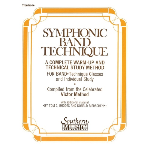 Symphonic Band Technique Trombone (Softcover Book)
