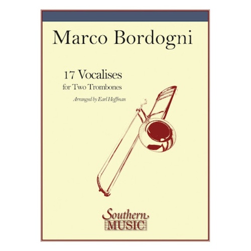 Bordogni - 17 Vocalises For 2 Trombones (Pod)