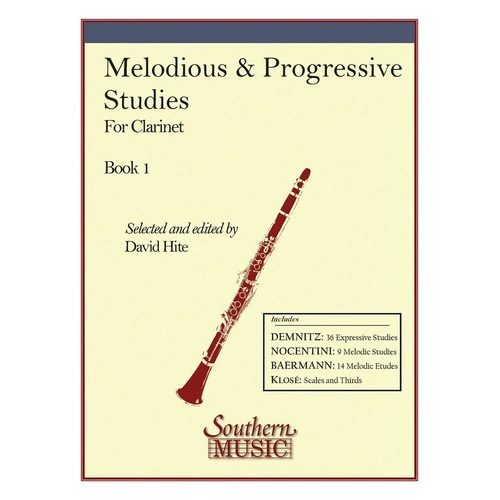 Melodious and Progressive Studies Book 1 for Clarinet