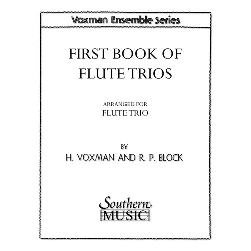 First Book Of Flute Trios (Pod) (Music Score/Parts)