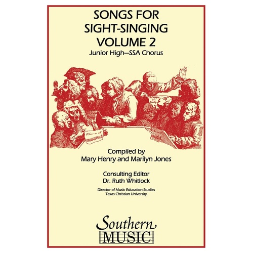Songs For Sight Singing Vol 2 SSA Jhs (Pod) (Softcover Book)