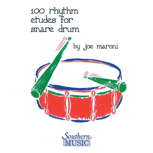 Maroni - 100 Rhythm Etudes For Snare Drum (Softcover Book)