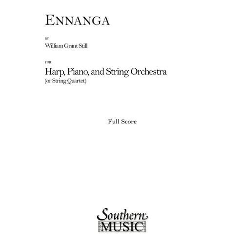 Still - Ennanga For Harp/String Orch/Piano Score