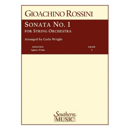 Rossini - Sonata No 1 So5 Sc/Pts Score/Parts