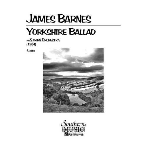 Yorkshire Ballad So3 Score Only (Music Score)