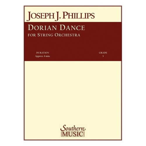 Phillips - Dorian Dance So3 Score/Parts