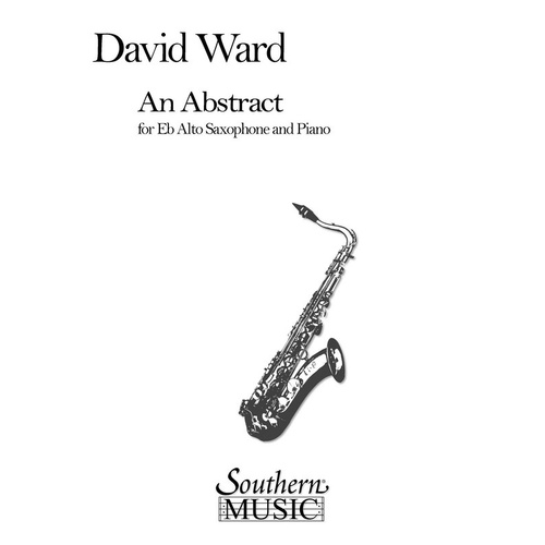 Abstract Alto Sax/Piano (Softcover Book)