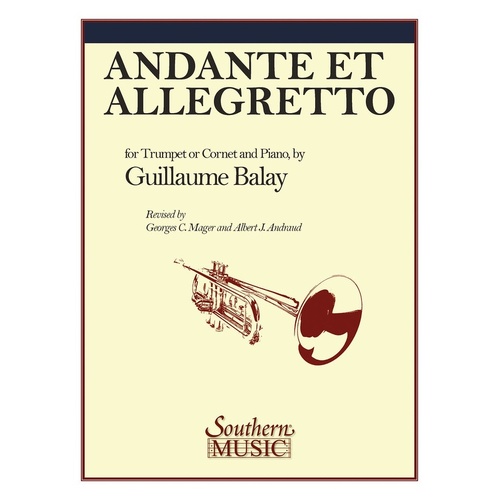 Balay - Andante And Allegretto Trumpet/Piano (Softcover Book)