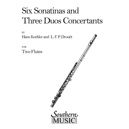 6 Sonatinas and 3 Duos Concertant Flute Duet (Softcover Book)
