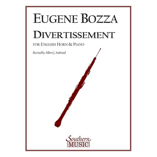 Bozza - Divertissement Op 39 Cor Anglais/Piano (Pod) (Softcover Book)