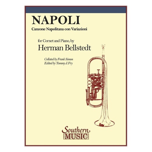 Bellstedt - Napoli For Cornet (Trumpet)/Piano (Pod) (Softcover Book)