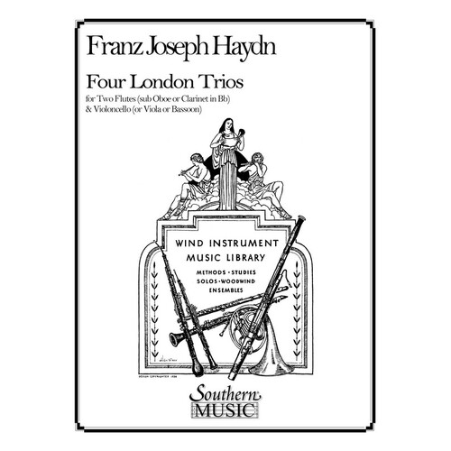 Four London Trios 2 Flutes/Cello (Pod) (Set of Parts)