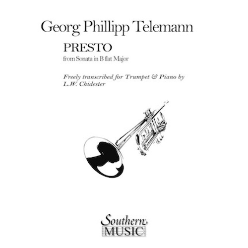 Telemann - Presto For Trumpet/Piano (Pod)