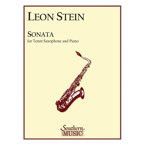 Sonata Tenor Saxophone Piano (Softcover Book)