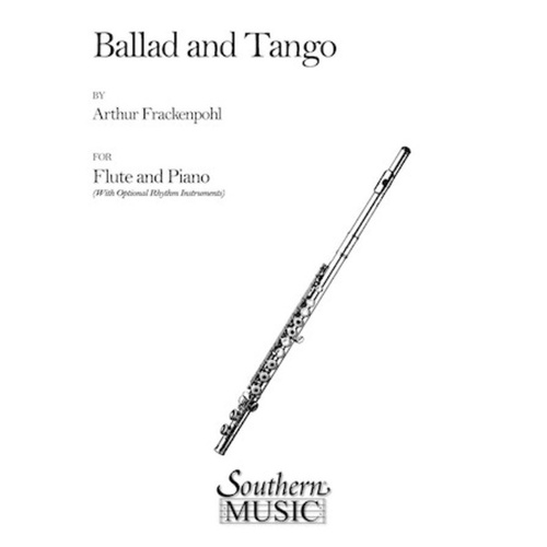 Frackenpohl - Ballad And Tango For Flute/Piano (Pod) Softcover Book (Flute)