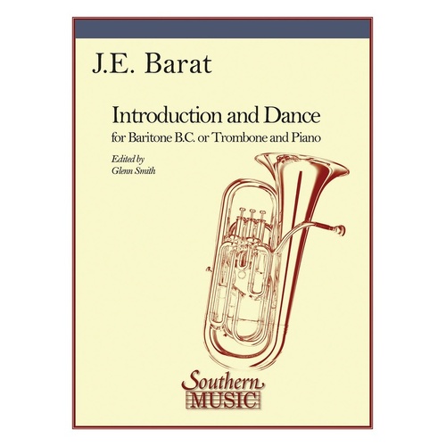 Barat - Introduction And Dance Baritone/Piano (Pod) (Softcover Book)