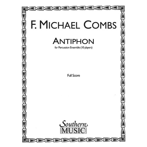 Combs - Antiphon Percussion Ensemble (Pod) (Music Score/Parts)