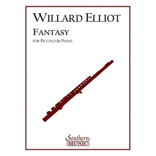Elliot - Fantasy For Piccolo/Piano (Pod) (Softcover Book)
