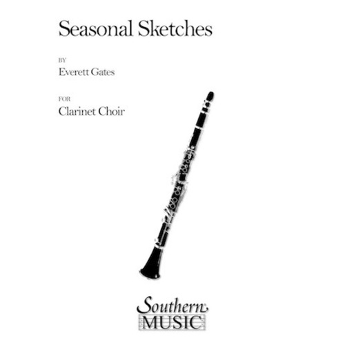 Gates - Seasonal Sketches For Clarinet Choir Sc/Pts (Pod) Score/Parts (Clarinet)