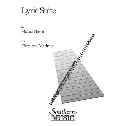 Horvit - Lyric Suite For Flute/Marimba (Pod) (Softcover Book)
