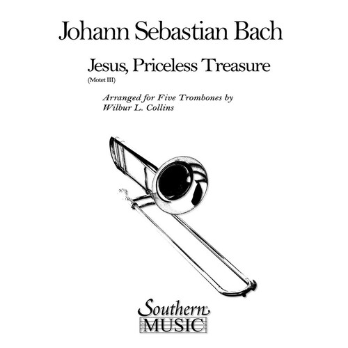 Jesus Priceless Treasure Trombone Quintet (Music Score/Parts)