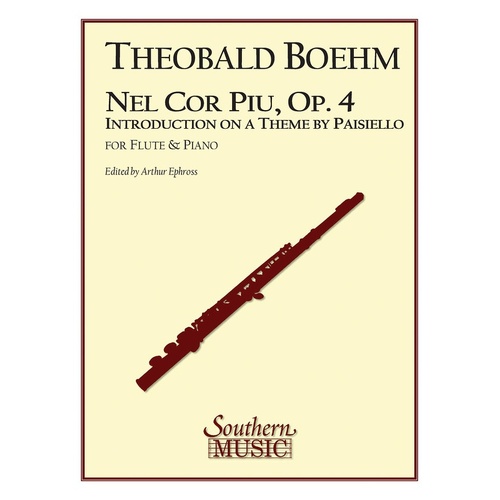 Boehm - Nel Cor Piu Op 4 For Flute/Piano (Pod) (Softcover Book)