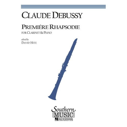 Premiere Rhapsodie clarinet Piano Arr Hite (Softcover Book)