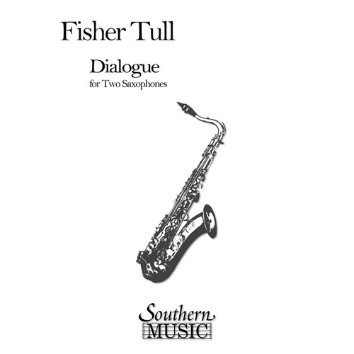 Tull - Dialogue For Two Saxophones (Pod) (Softcover Book)