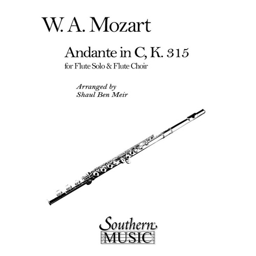 Andante In C Solo Flute And Flute Choir (Pod)