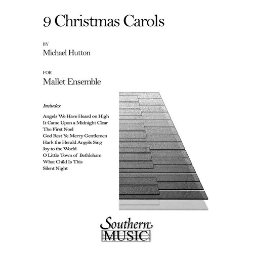 9 Christmas Carols Percussion Ensemble (Music Score/Parts)