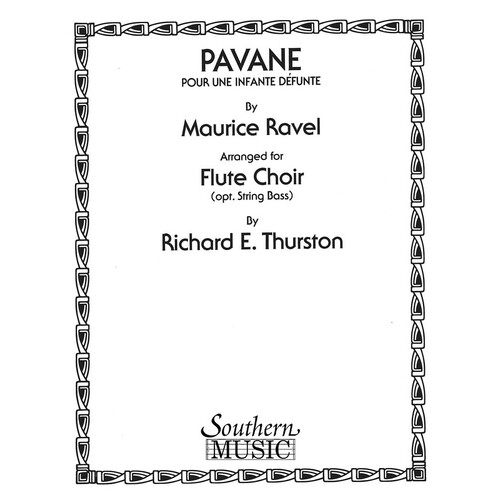 Pavane Pour Une Infante Defunte (Pod) Flute Ensemble (Music Score/Parts)